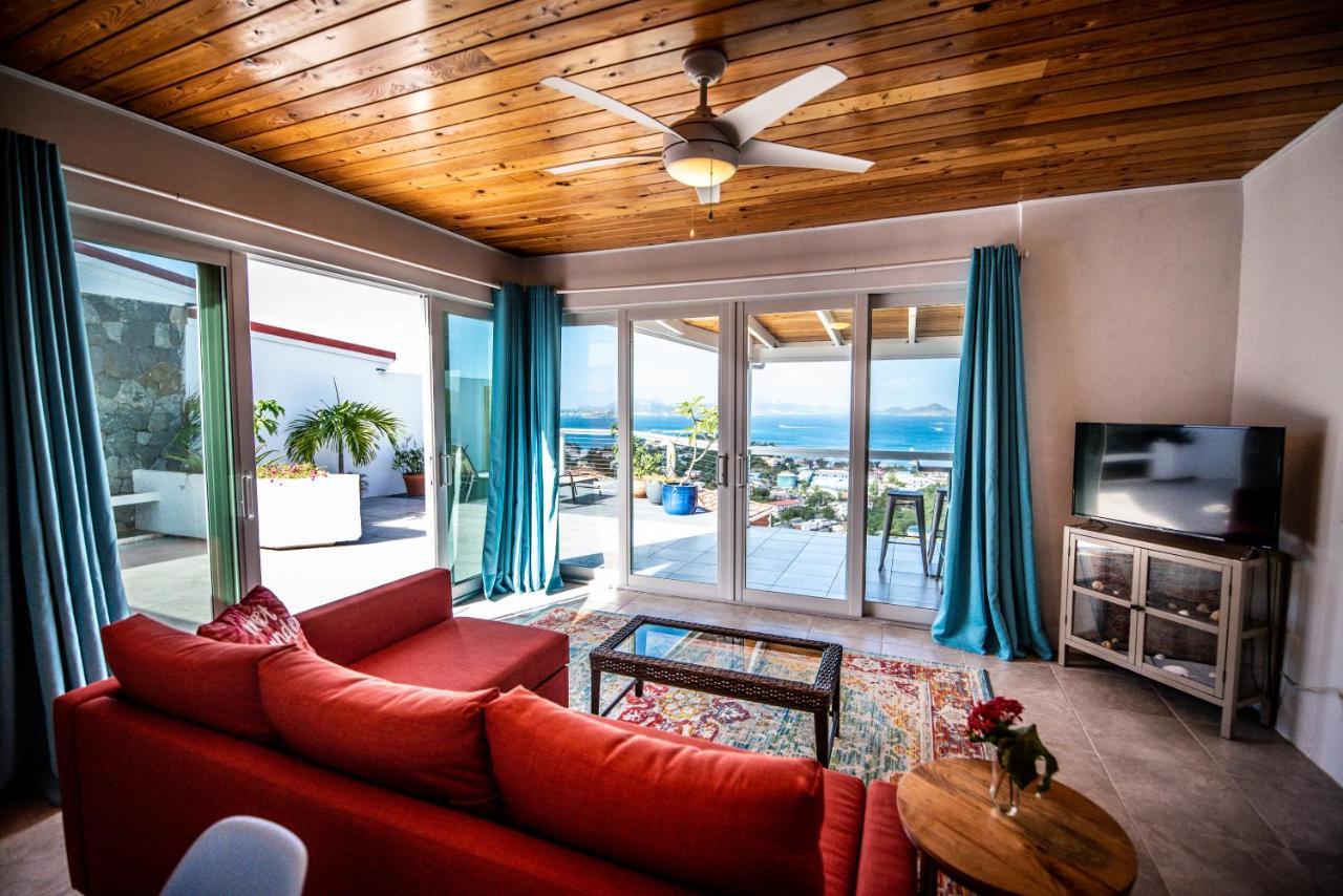 Fantastic Penthouse At Sunset Serenade Suites Cruz Bay Eksteriør billede