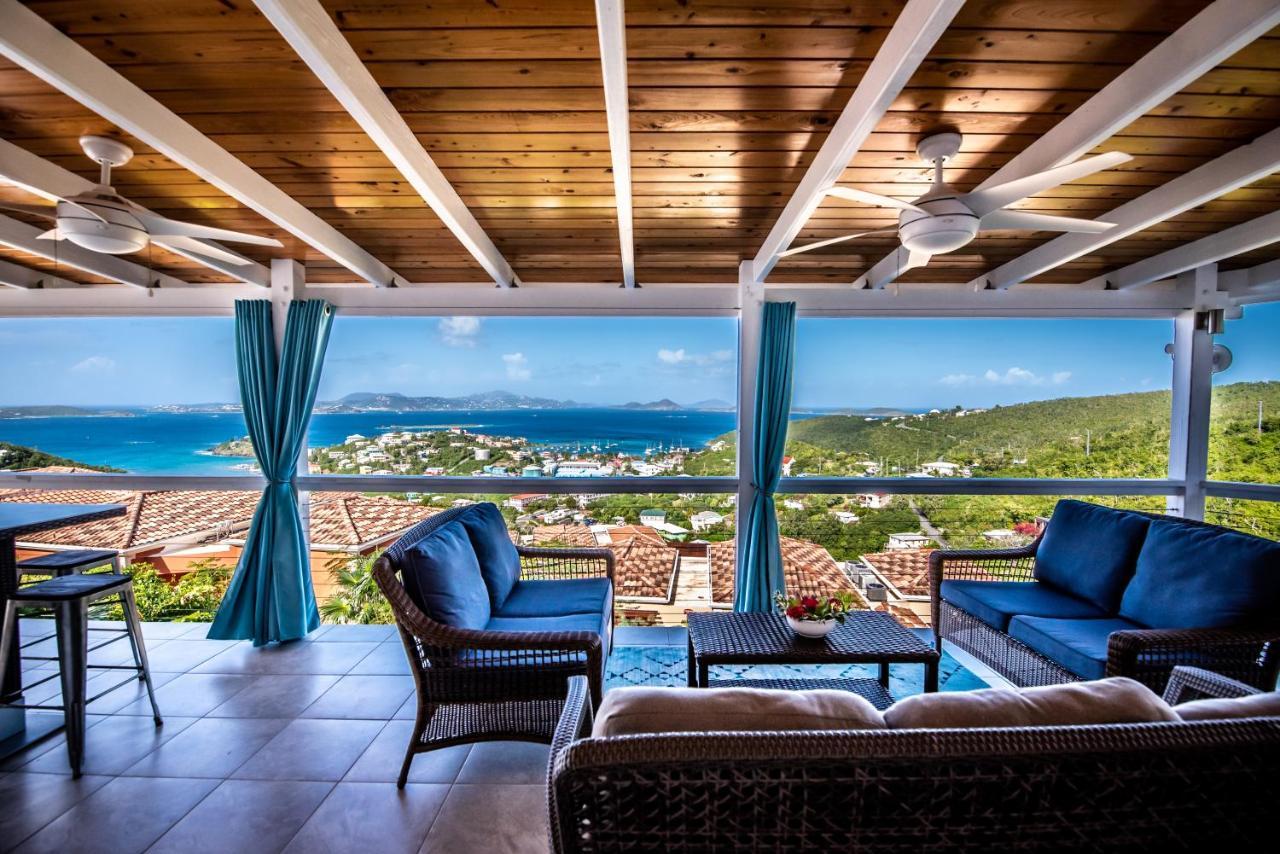 Fantastic Penthouse At Sunset Serenade Suites Cruz Bay Eksteriør billede