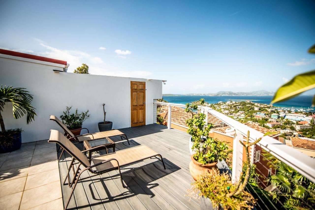 Fantastic Penthouse At Sunset Serenade Suites Cruz Bay Eksteriør billede