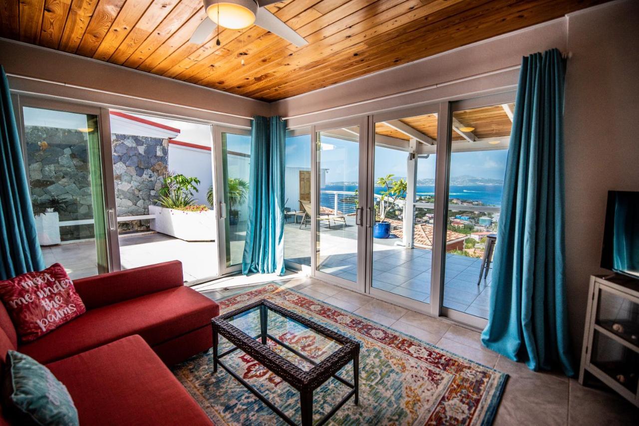 Fantastic Penthouse At Sunset Serenade Suites Cruz Bay Eksteriør billede